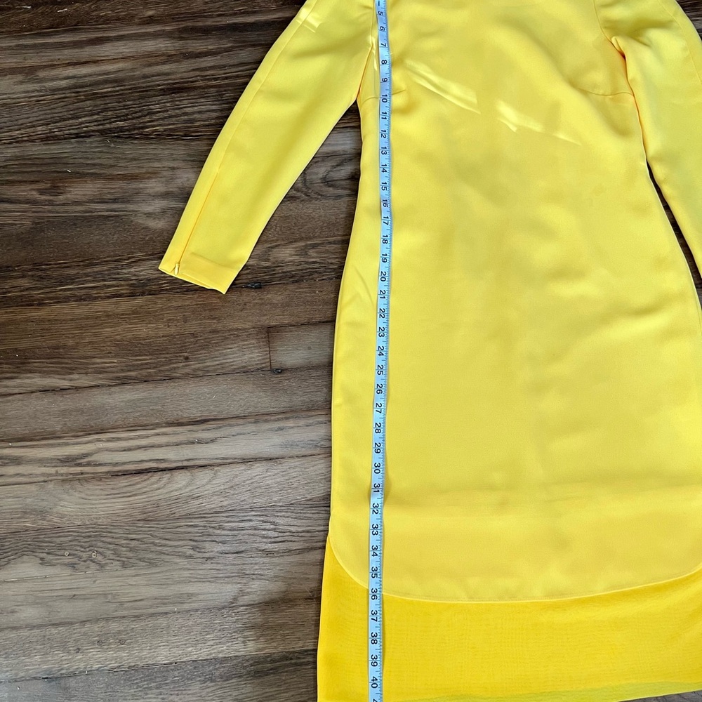 Banana Republic Long Sleeve Yellow Dress - Picture 10 of 13